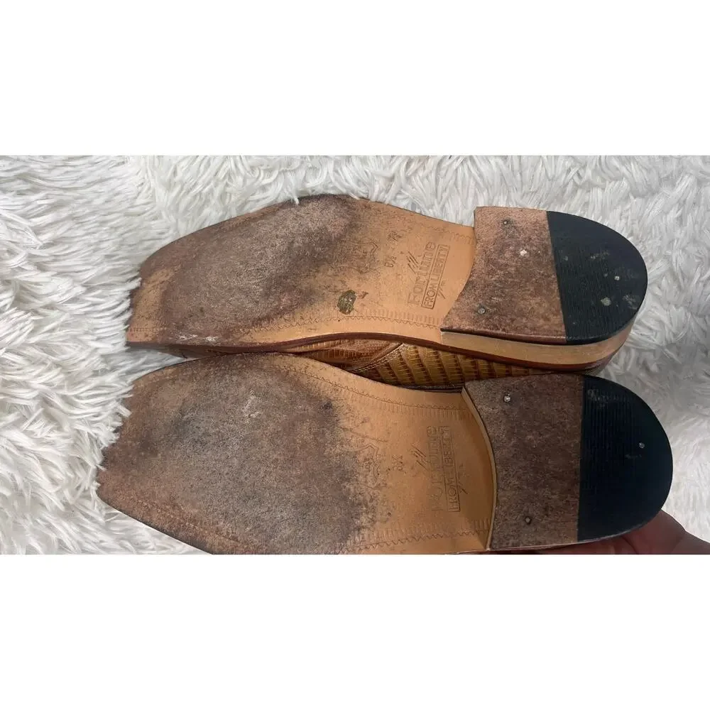 Fortune From Liberty Leather Dress Shoes Womens Size 8.5 Brown